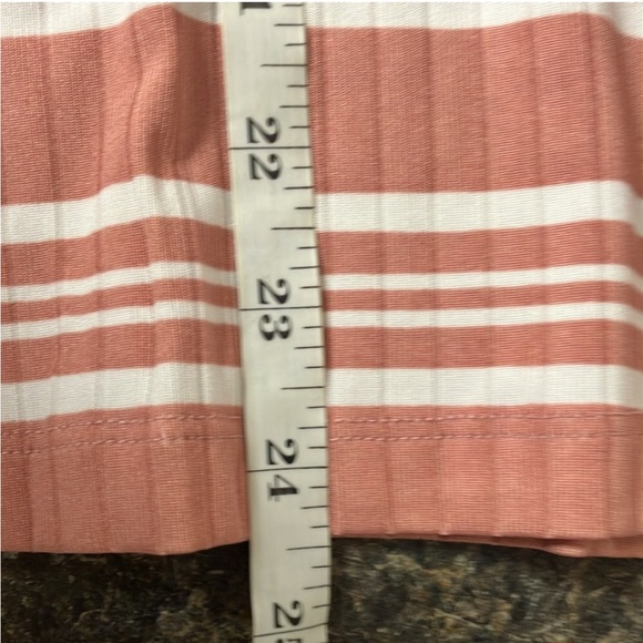 3/$15 ❤️ 1/1 Full circle striped shirt 2x long sleeve scoop neck - Picture 6 of 8